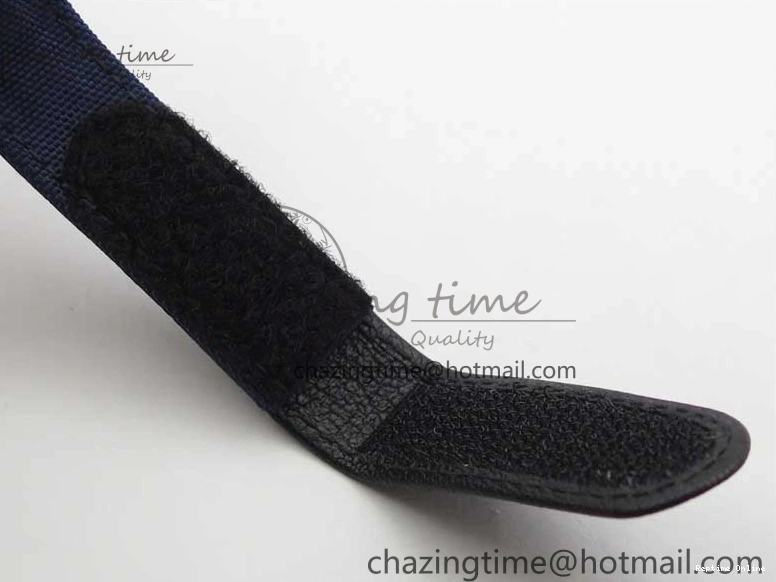 1222 Daytona DIW Carbon OMF Best Edition Blue Paint Dial on Deep Blue Nylon Strap A Tailored 2842